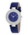 Christian Van Sant Dazzle Quartz Blue Dial Ladies Watch Cv1222