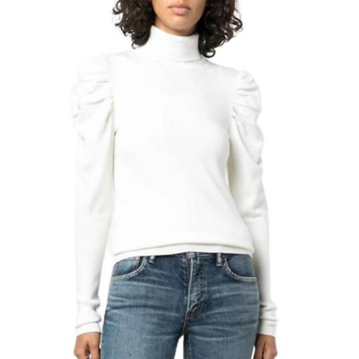 Alexis Foster Turtleneck Sweater In White
