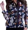 Angel Chiffon Blouse With Trim In Mosaic In Multi