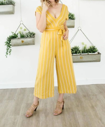 Bb Dakota Down To Zip Top In Sunflower In Yellow