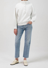 Citizen Of Humanity Florence High Waist Wide Straight Leg Jeans In Multi