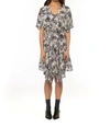 TOLANI DIANA DRESS IN CHARCOAL