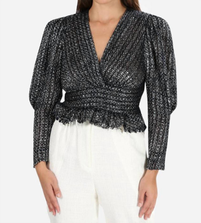 Iro Guarda Top In Black/silver