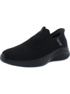 Skechers Cushiep Mens Memory Foam Lifestyle Athletic And Training Shoes In Black