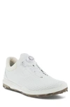 Ecco Men's Golf Biom Hybrid 3 Boa Shoe In White