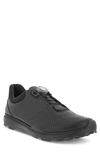 Ecco Biom® Hybrid 3 Boa® Water Repellent Golf Shoe In Black