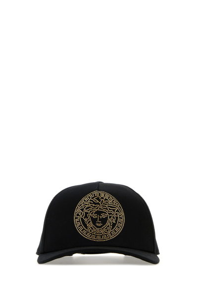 Versace Cappello-59 Nd  Male In Black