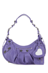 Balenciaga Light Purple Leather Le Cagole S Shoulder Bag