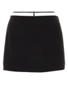 Dsquared2 Black Polyester Mini Skirt