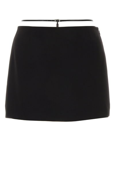 Dsquared2 Black Polyester Mini Skirt