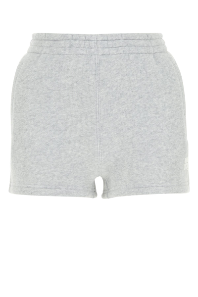 Alexander Wang T T By Alexander Wang Shorts In Grey