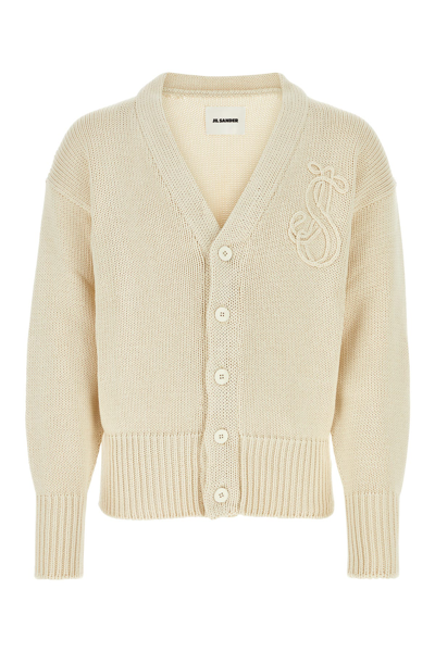 Jil Sander Knitwear In Beige