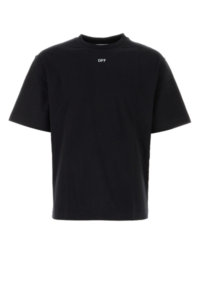 Off-white T-shirt-xs Nd Off White Male In Black