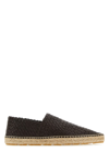 Bottega Veneta Leather Espadrilles With Woven Cord And Intrecciato Motif