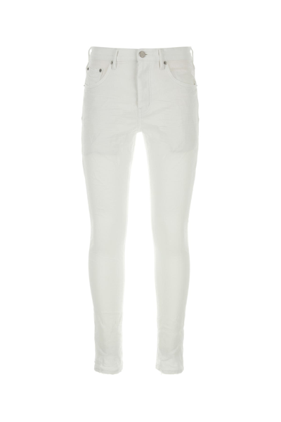 Purple Denim Jeans-36 Nd  Male In White