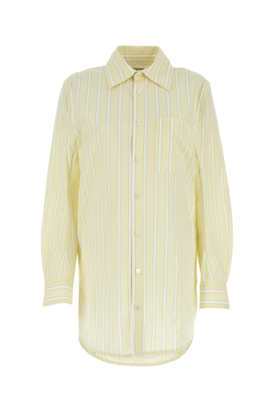 Bottega Veneta Shirts In Yellow