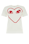 Comme Des Garçons Play T-shirt-xs Nd Comme Des Garcons Play Female