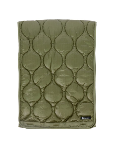 Undercover "ism" Quilted Scarf In Green