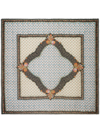 Etro Abstract-print Scarf In Blue
