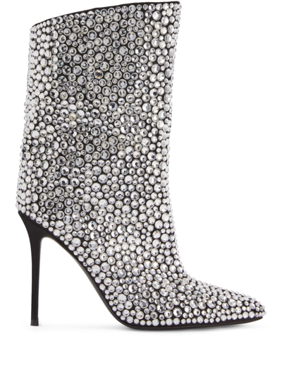 Giuseppe Zanotti Merissa Sparkle In Silver