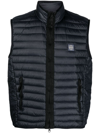 STONE ISLAND COMPASS-PATCH PADDED GILET