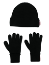 DSQUARED2 SET-OF-TWO WOOL BEANIE
