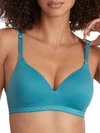 Warner's Cloud 9 Wire-free T-shirt Bra In Blue Moon