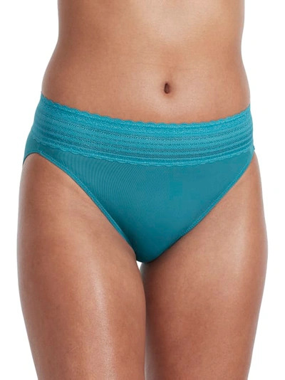 Warner's No Pinching. No Problems. Hi-cut Brief In Blue Moon