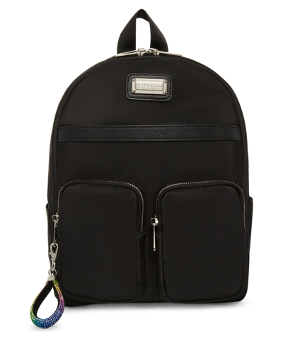 Madden Girl Nylon Dome Mini Backpack In Black