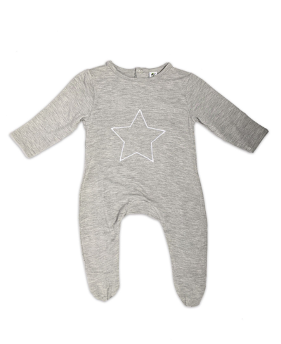 Earth Baby Outfitters Baby Boys Or Baby Girls Footed Coverall In Gray