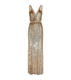 JENNY PACKHAM SEQUINNED CAROLE GOWN