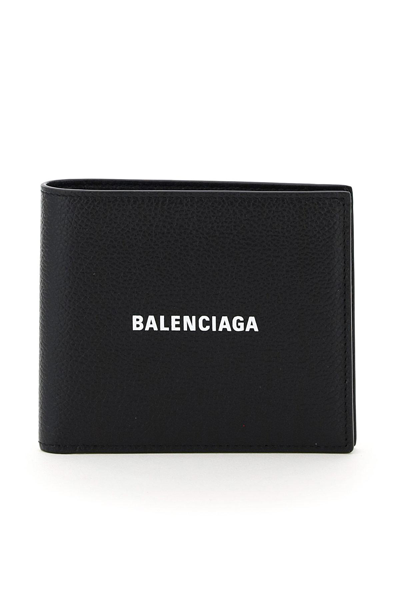 Balenciaga Logo Bi-fold Wallet