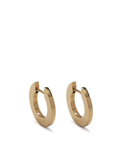 Cadar 18kt Yellow Gold Small Plain Hoop Earrings