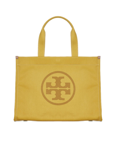 Tory Burch Tote In Yellow