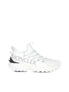 Moncler White Tech Fabric Trailgrip Lite 2 Sneakers In Neutral
