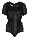 Maison Margiela Dresses Black In Black