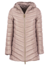 Herno Ultralight Nylon Resort Jacket In Pink
