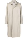 TOM FORD CONCEALED-FASTENING TRENCH COAT