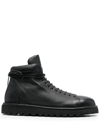 Marsèll Gomme Man Ankle Boots Black Size 7.5 Leather In Black