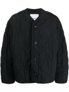 OAMC QUILTED BUTTON-UP JACKET