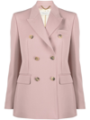 Golden Goose Virgin Wool Blazer In Pink