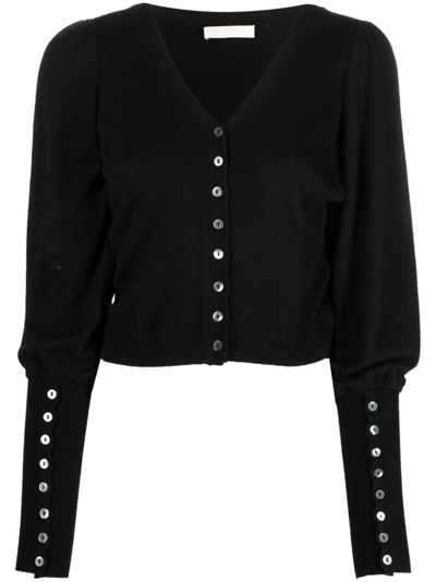 Ulla Johnson Leslie Cardigan In Noir Noi