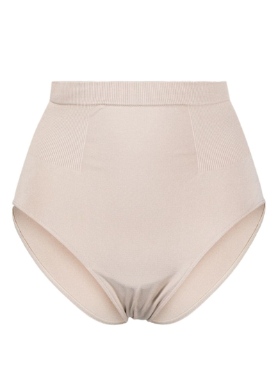 Prism Radiant High-waisted Briefs In Neutrals