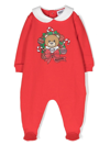 MOSCHINO TEDDY BEAR-PRINT STRETCH-COTTON PAJAMAS