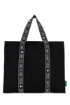 DSQUARED2 DSQUARED2 LOGO PRINTED ZIPPED TOTE BAG