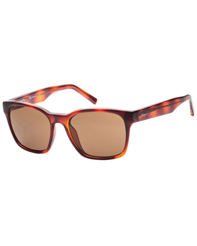 Ferragamo Women's Sf959s 55mm Sunglasses In Brown