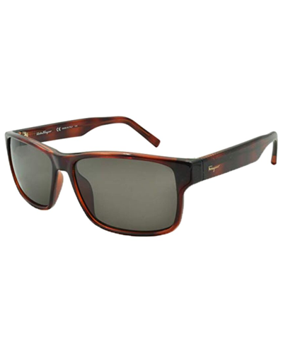 Ferragamo Unisex Sf960s 58mm Sunglasses In Black