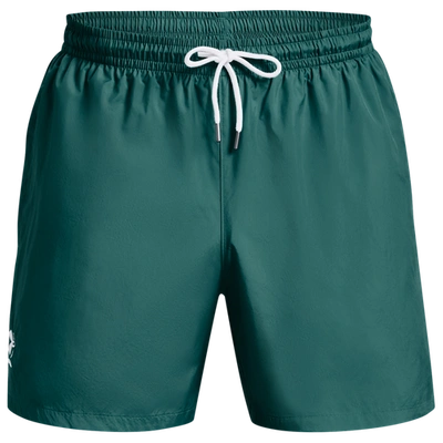 Under Armour Mens  Woven Volley Shorts In Teal/teal