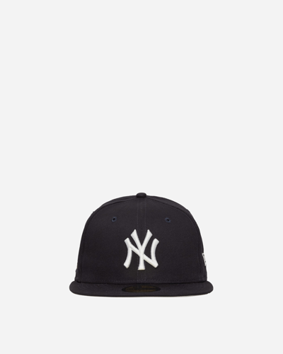 New Era New York Yankees Patch 59fifty Cap Navy In Blue