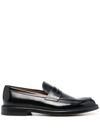 DOUCAL'S HORSE PENNY LOAFERS,DU2528SIENUF007
